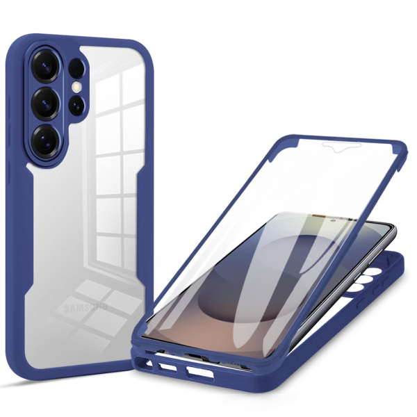 Husa pentru Samsung Galaxy S26 Ultra S948, Techsuit, ColorVerse 360, Albastra