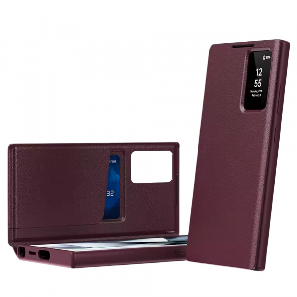 Husa pentru Samsung Galaxy S26 Ultra S948, Techsuit, SmartView, Rosie
