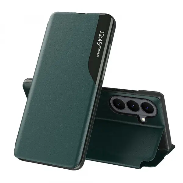 Husa pentru Samsung Galaxy S26 Plus S947, Techsuit, eFold, Verde Inchis