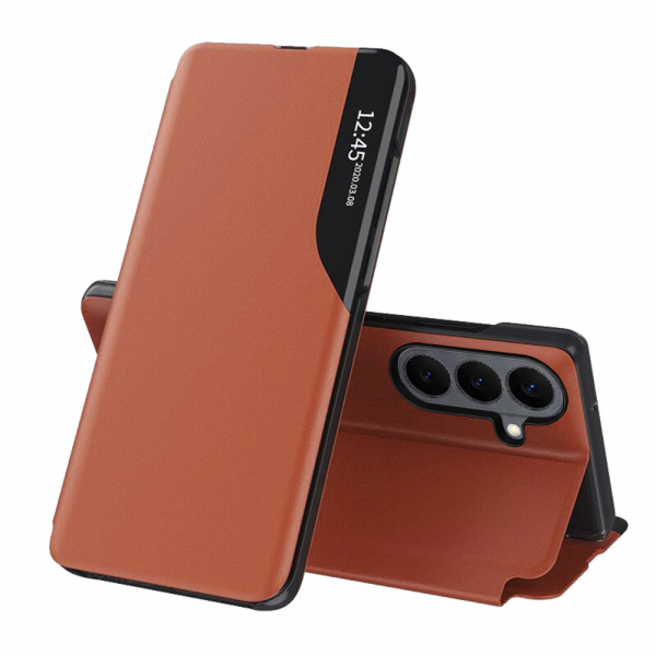 Husa pentru Samsung Galaxy S26 S942, Techsuit, eFold, Portocalie