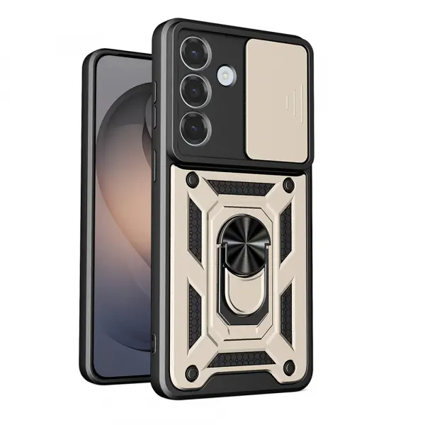 Husa pentru Samsung Galaxy S26 S942, Techsuit, CamShield, Aurie