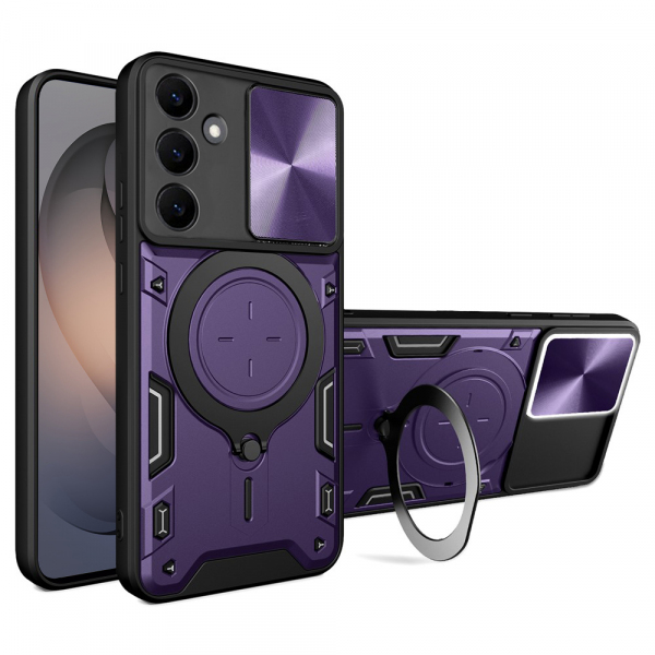 Husa pentru Samsung Galaxy S26 S942, Techsuit, CamGuard Pro, Mov
