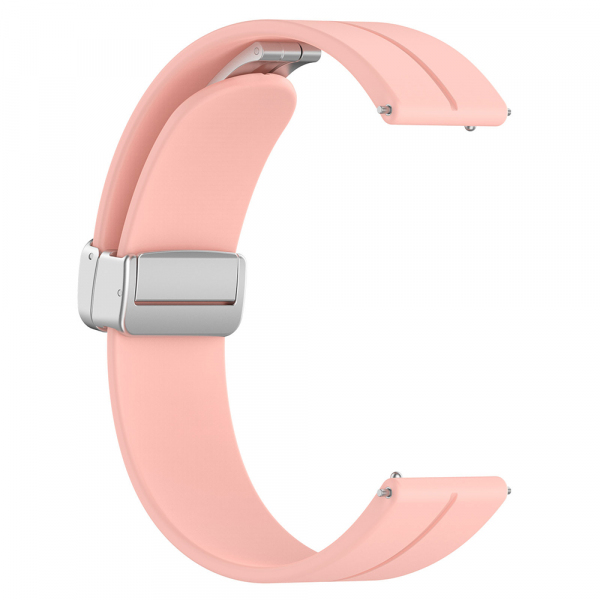 Curea Techsuit W011 pentru Huawei Watch / Xiaomi Watch Series, 22mm, Roz