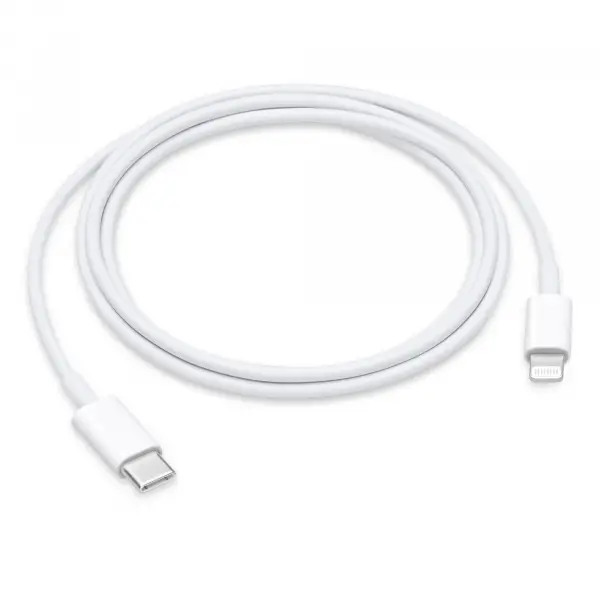 Cablu Date si Incarcare USB-C - Lightning Apple A2561, 96W, 1m, Alb, Resigilat MUQ93ZM/A