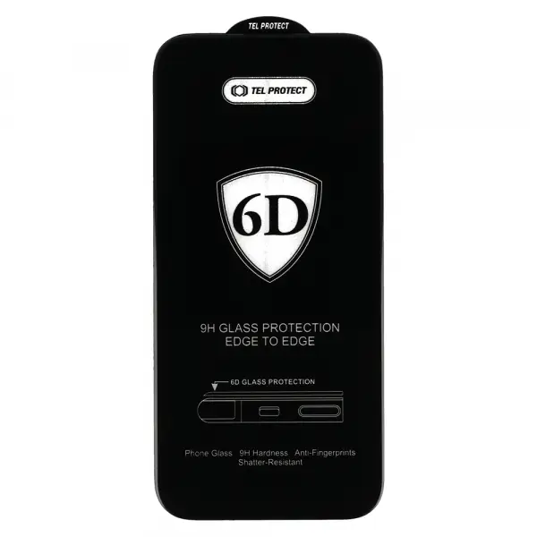 Folie de protectie Ecran OEM pentru Samsung Galaxy S26 Plus S947, Sticla Securizata, Full Glue, 6D, Neagra