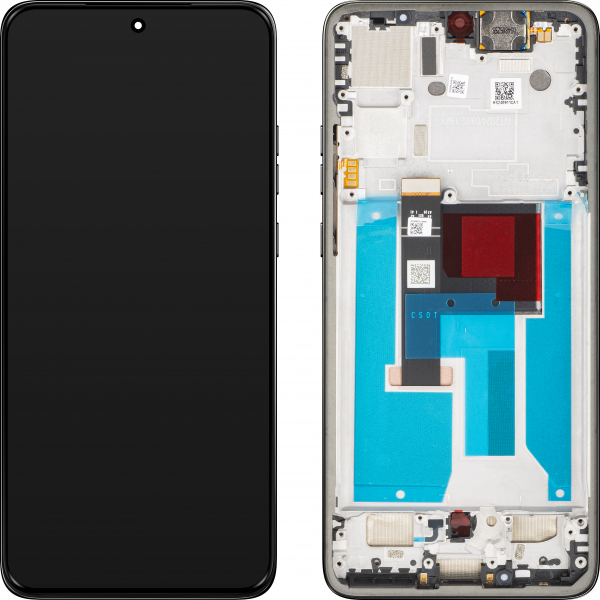 Display cu Touchscreen Motorola ThinkPhone 25, cu Rama, Negru (Carbon Black), Service Pack 5D68C28405