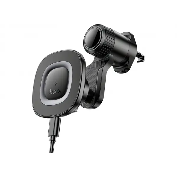 Incarcator Auto Wireless HOCO HW30, 15W, 1.67A, Negru