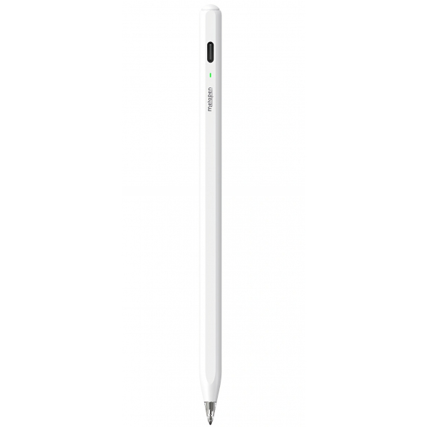 Touch Pen Metapen Air8 Pro pentru Apple iPad, Versiune Activ, Alb ME-APP172