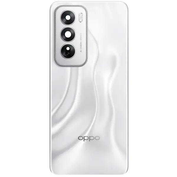 Capac Baterie Oppo Reno12, Argintiu (Astro Silver), Service Pack 621033000316