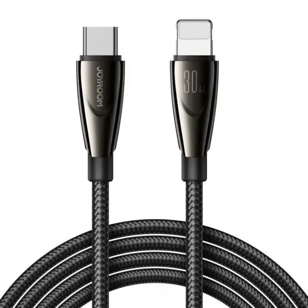 Cablu Date si Incarcare USB-C - Lightning Joyroom S-A31, 30W, 1.2m, Negru