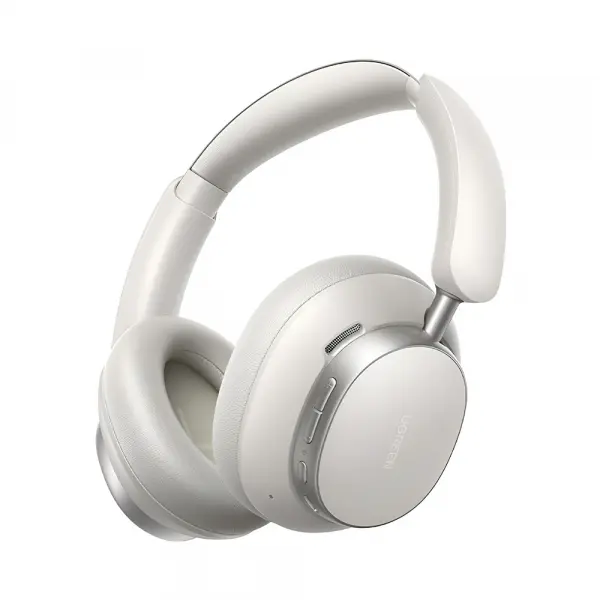Handsfree Bluetooth UGREEN Studio Pro HP206, A2DP, ANC, Alb