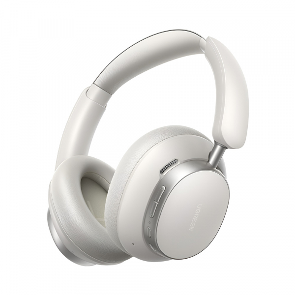 Handsfree Bluetooth UGREEN Studio Pro HP206, A2DP, ANC, Alb