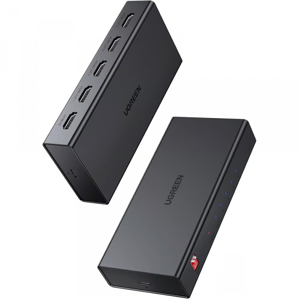 Splitter Video HDMI UGREEN  CM570 (90514), Negru