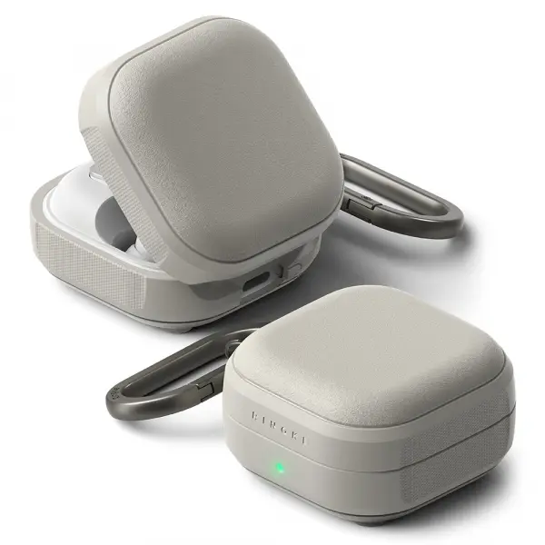 Husa Ringke Onyx Magnetic pentru Samsung Galaxy Buds4 / Buds4 Pro, Gri