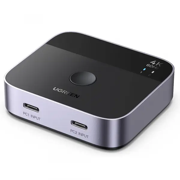 Switch Video USB-C UGREEN AW502 (55451), Gri