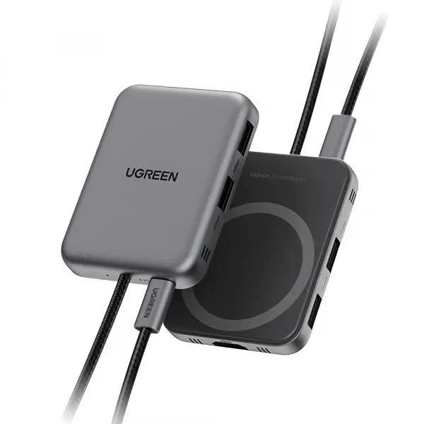 Hub USB-C UGREEN CM896 (65759), 7in1, Gri