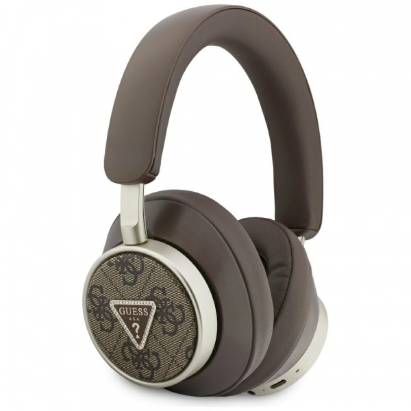 Handsfree Bluetooth Guess 4G Gold Triangle Logo, A2DP, Maro