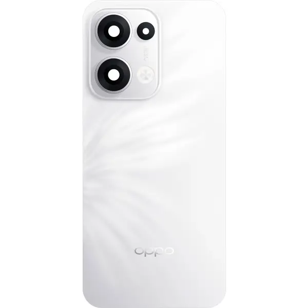 Capac Baterie Oppo Reno13, Alb (Plume White), Service Pack 621033000484