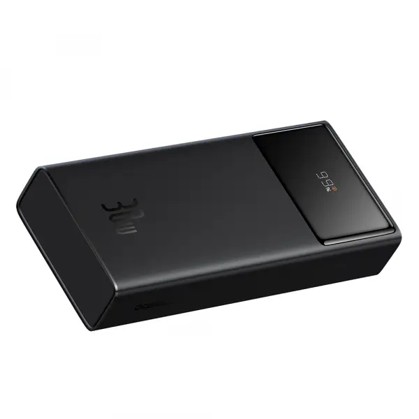 Baterie Externa Baseus Star Lord, 20000mAh, 30W, QC + PD, 1 x USB-C - 2 x USB-A, Neagra P10022904113-00