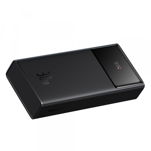 Baterie Externa Baseus Star Lord, 20000mAh, 30W, QC + PD, 1 x USB-C - 2 x USB-A, Neagra P10022904113-00