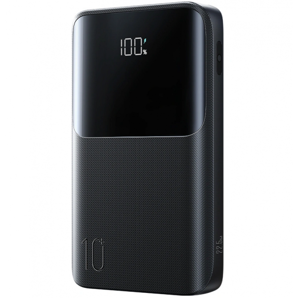 Baterie Externa Joyroom JR-QP191, 10000mAh, 22.5W, QC + PD, 1 x USB-A - 2 x USB-C, Neagra