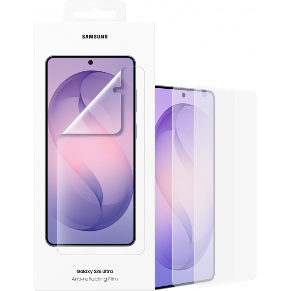 Folie de protectie Ecran Anti-reflecting pentru Samsung Galaxy S26 Ultra S948, Plastic, Set 2 bucati EF-US948CTEGWW