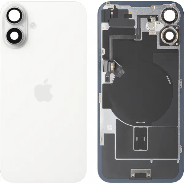 Capac Baterie Apple iPhone 16 Plus, Alb, Swap
