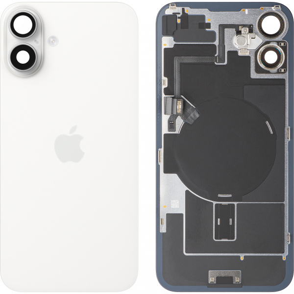 Capac Baterie Apple iPhone 16 Plus, Alb, Swap