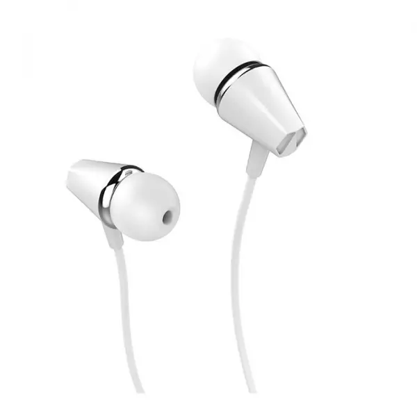 Handsfree 3.5mm HOCO M34 Honor Music, Alb