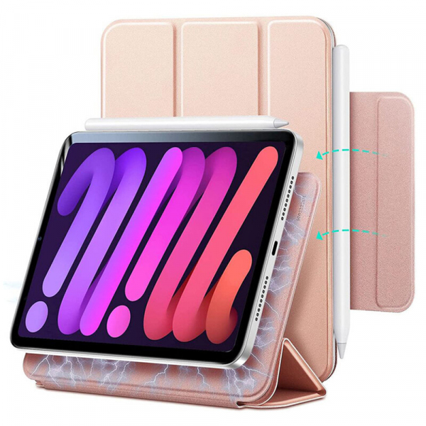 Husa pentru Apple iPad Air 11 (2024) / Air (2022) / Air (2020) / Pro 11 (2018), ESR, Rebound, Roz Aurie