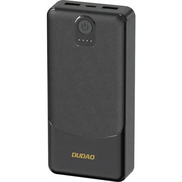 Baterie Externa Dudao K10Pro, 20000mAh, 12W, 2 x USB-A, Neagra