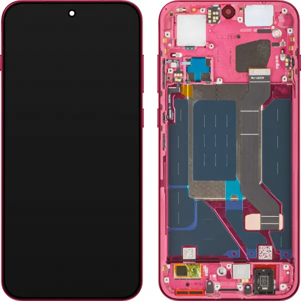 Display cu Touchscreen Oppo Find X9, cu Rama, Magenta (Velvet Red), Service Pack 621029000718