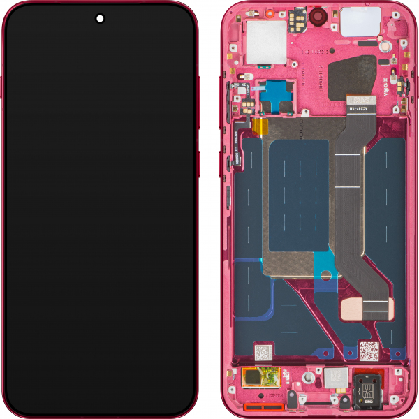 Display cu Touchscreen Oppo Find X9, cu Rama, Magenta (Velvet Red), Service Pack 621029000718