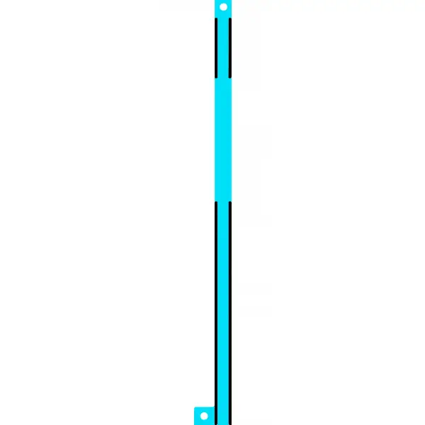 Adeziv Display Huawei Mate X7, Tip 15, Sub Inner, Service Pack 51630NAR