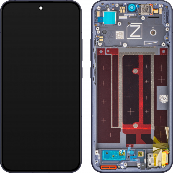 Display cu Touchscreen Oppo Reno13, cu Rama, Albastru (Luminous Blue), Service Pack 621029000428