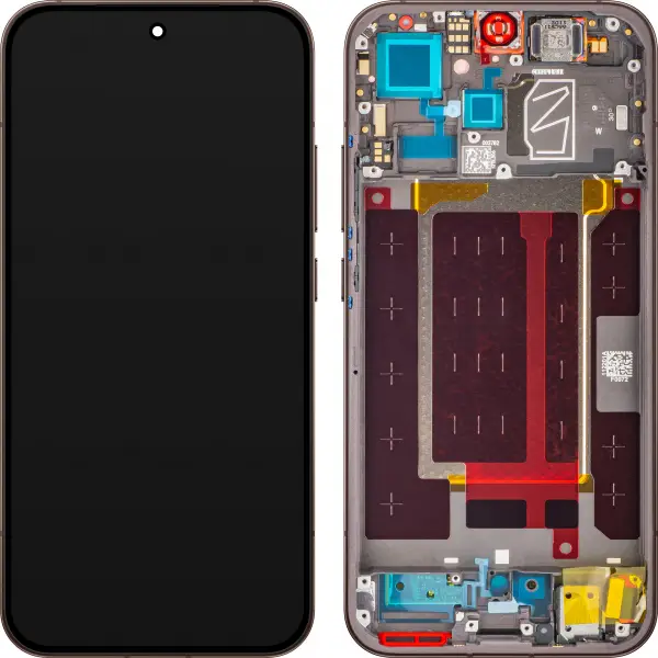 Display cu Touchscreen Oppo Reno15 Pro Mini / Reno15 Pro, cu Rama, Maro (Dusk Brown /Cocoa Brown), Service Pack 621029000774