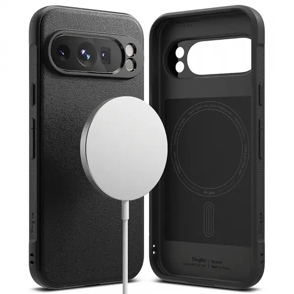 Husa MagSafe pentru Google Pixel 9 Pro, Ringke, Onyx, Neagra
