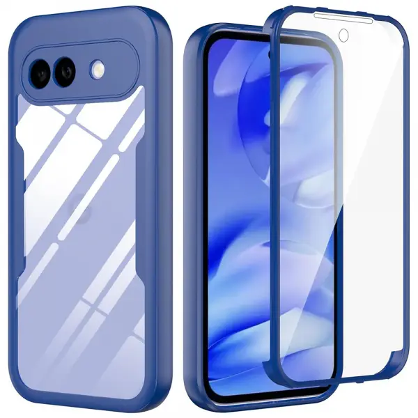 Husa pentru Google Pixel 10a, Techsuit, ColorVerse 360, Albastra