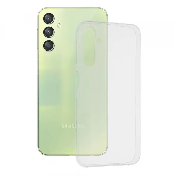 Husa pentru Samsung Galaxy A24 4G A245, Techsuit, Clear, Transparenta