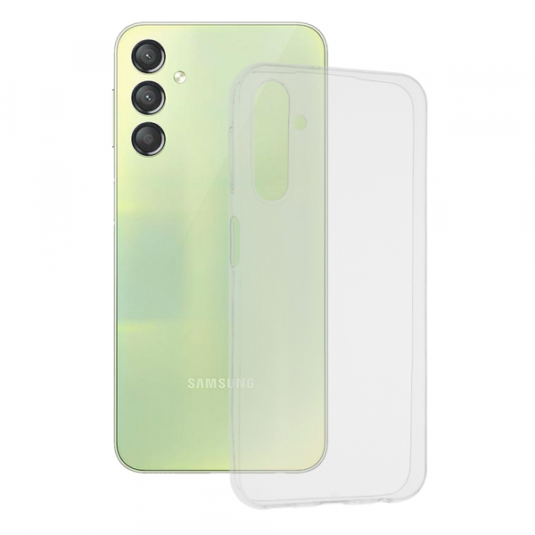 Husa pentru Samsung Galaxy A24 4G A245, Techsuit, Clear, Transparenta
