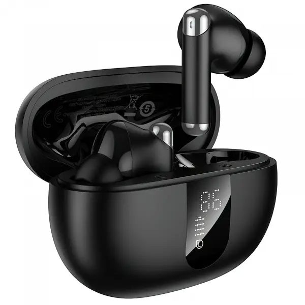 Handsfree Bluetooth HOCO EQ26, TWS, ANC, Negru