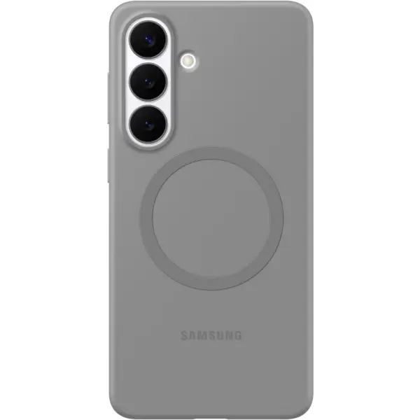 Husa pentru Samsung Galaxy S26 Plus S947, Silicone Magnet Case, Gri EF-ES947CJEGWW