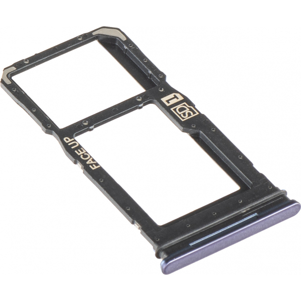 Suport SIM - Card Motorola Moto G67, Gri (Pantone Arctic Seal), Service Pack S948E99065