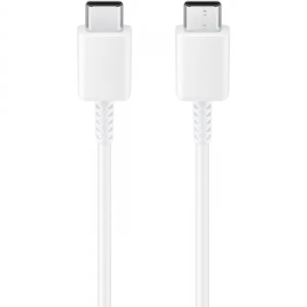 Cablu Date si Incarcare USB-C - USB-C Samsung EP-DN980BWE, 25W, 1m, Alb GH39-02115A