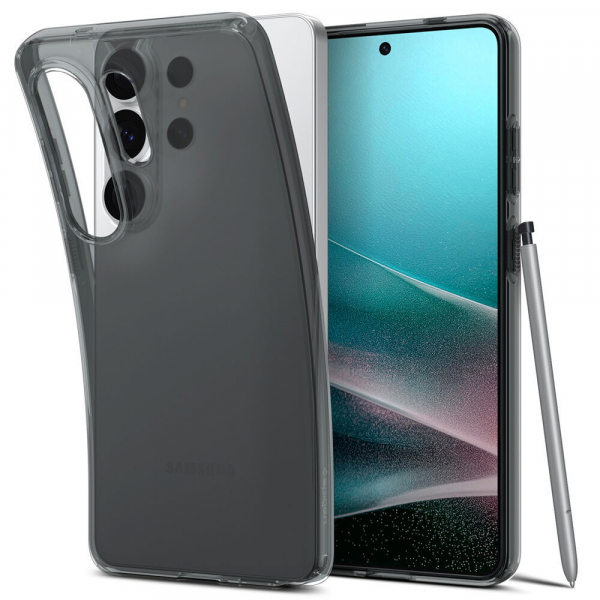 Husa pentru Samsung Galaxy S26 Ultra S948, Spigen, Liquid Crystal, Fumurie ACS10672