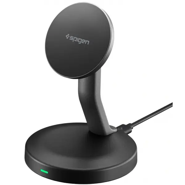 Incarcator Retea Wireless Spigen EF151MS, 15W, 1.67A, Negru
