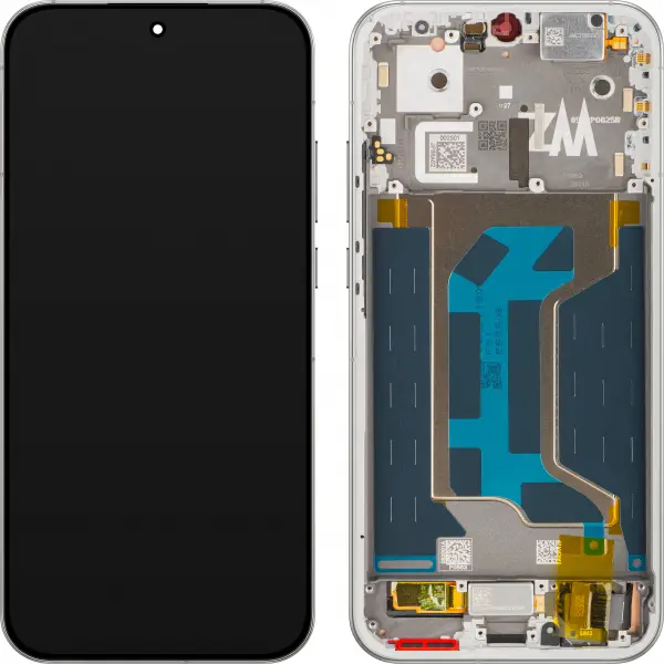 Display cu Touchscreen Realme GT 8 Pro, cu Rama, Alb (Diary White), Service Pack 621029000683