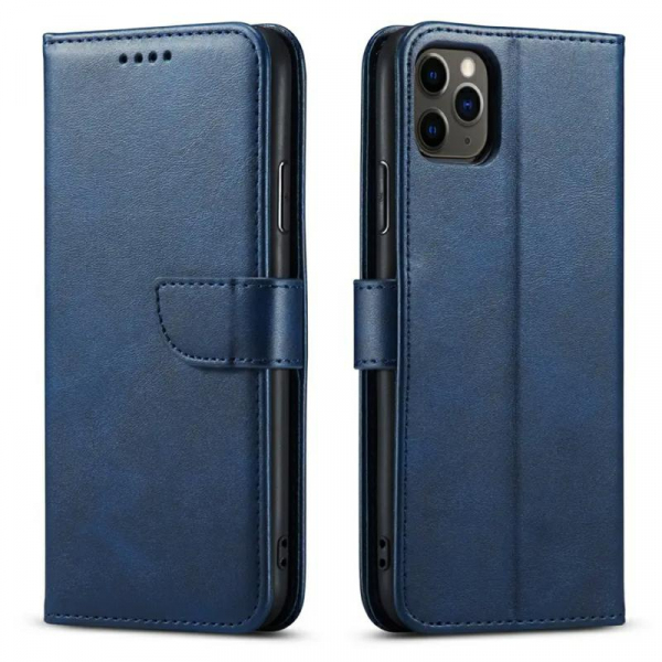 Husa pentru Samsung Galaxy A57 5G, OEM, Marva Wallet, Bleumarin