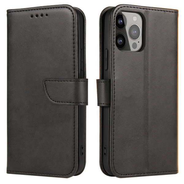 Husa pentru Xiaomi Redmi Note 15 Pro+ 5G, OEM, Marva Wallet, Neagra