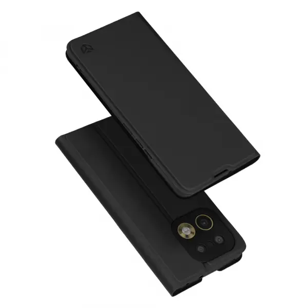 Husa pentru Realme 16 Pro+, Techsuit, Magskin Book, Neagra